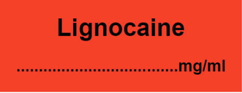Lignocaine