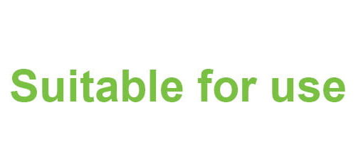 Suitable foe use
