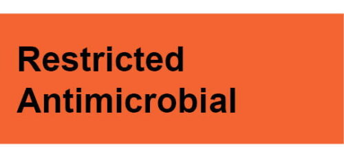 Restricted Antimicrobial