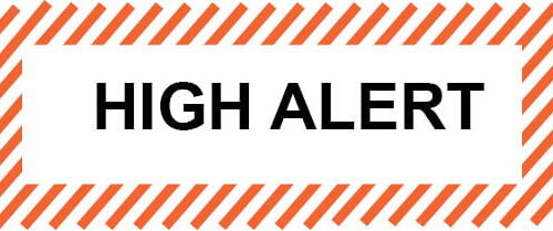 HIGH ALERT