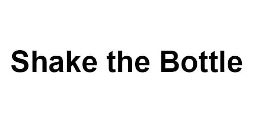 Shake the Bottle