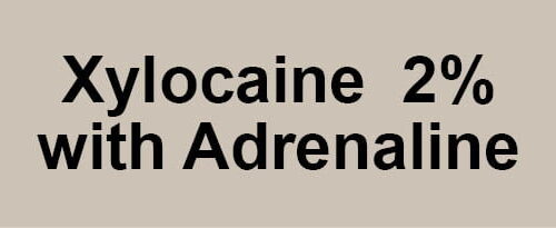 Xylocaine 2% with Adrenaline