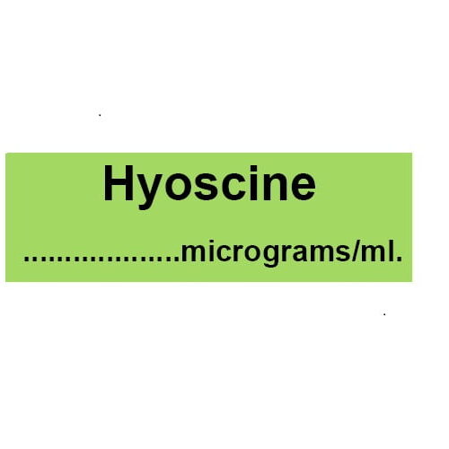 Hyoscine