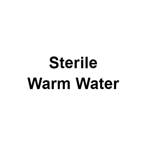 Sterile Warm Water
