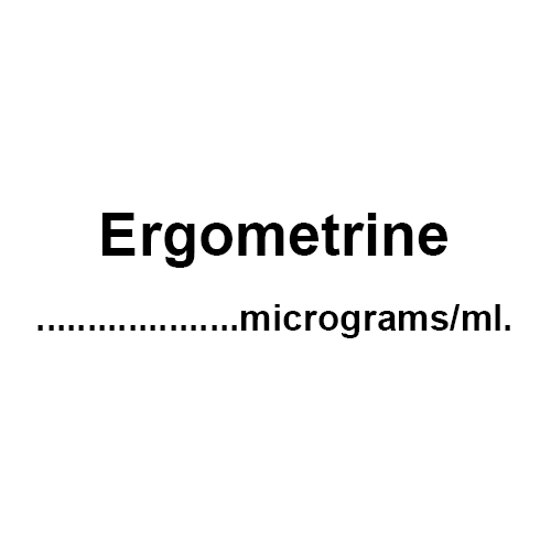 Ergometrine