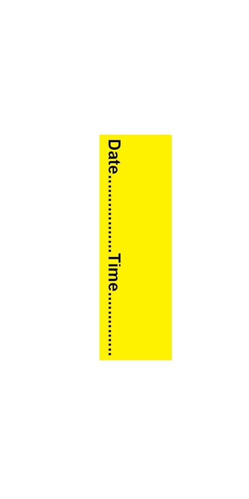 Blank with date
