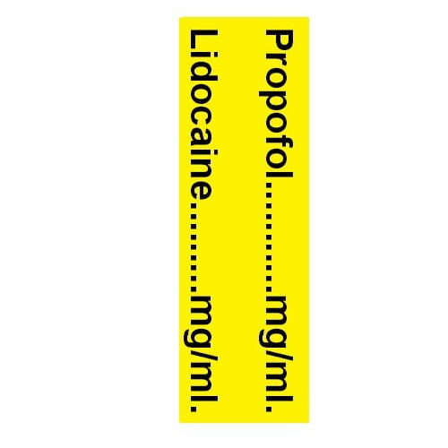 Propofol/Lido