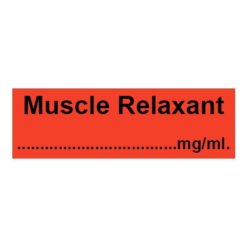 Muscle Relaxant
