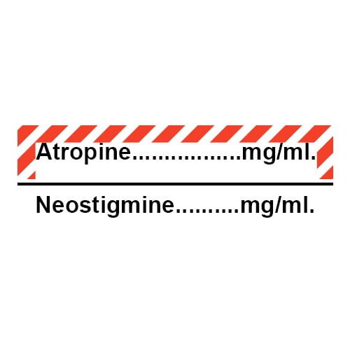 Atropine mg/ml